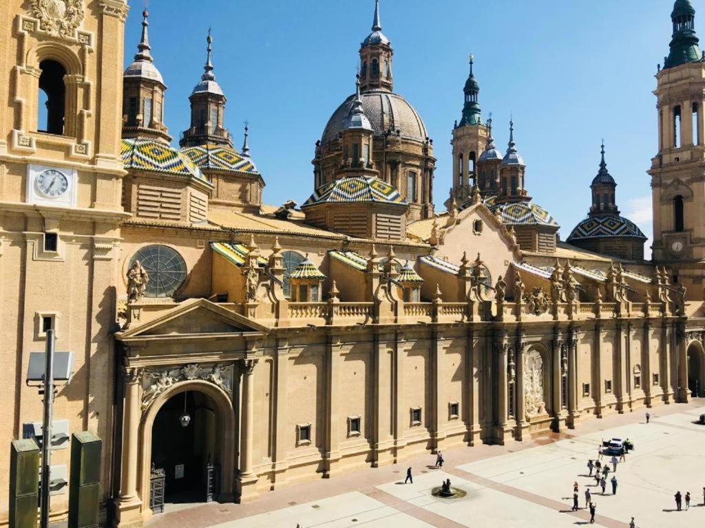 Vtz El Balcon A La Basilica I - Vistas Inmejorables A La Basilica Del Pilar! Daire Zaragoza Dış mekan fotoğraf