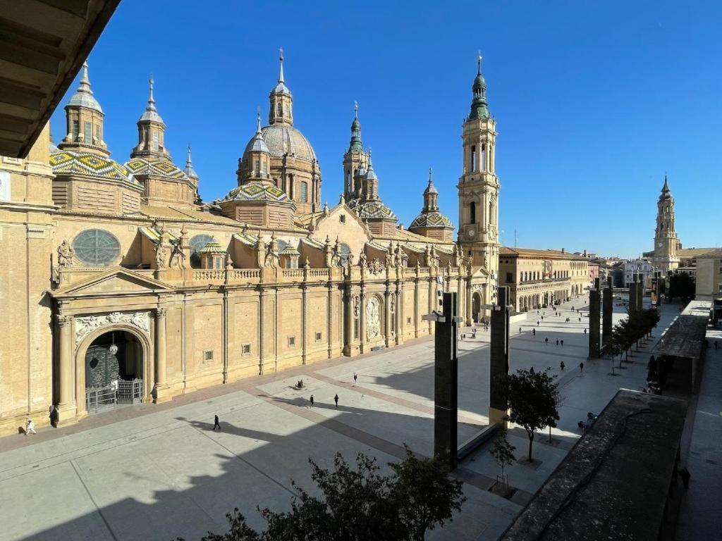 Vtz El Balcon A La Basilica I - Vistas Inmejorables A La Basilica Del Pilar! Daire Zaragoza Dış mekan fotoğraf